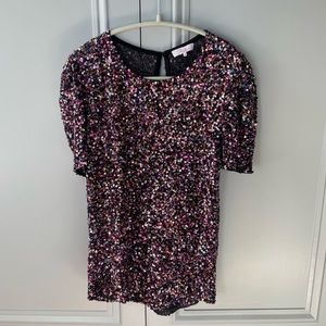 Parker sequined top, size XS